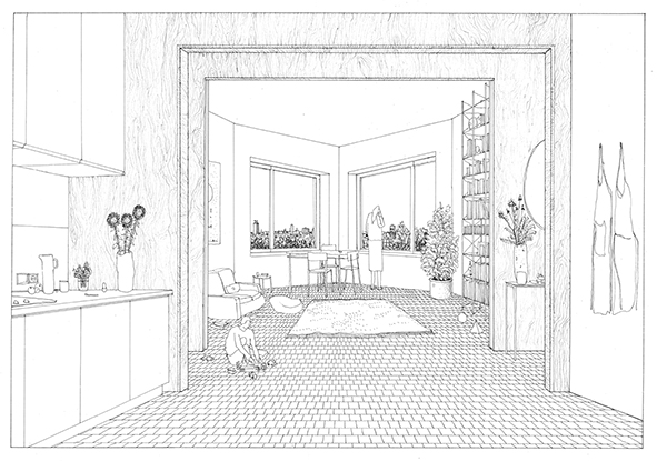  UNIT 35_98 logements + commerces ZAC charbon Paris XVIII_Paris Habitat_+ antoine regnault - mandataire_+ emma saintonge - associée_ + jean chevalier - paysagiste_ (c) clement masurier